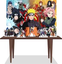 Painel De Festa E Displays De Mesa Naruto Mod.2 - 1,50X2,00