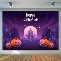 Painel de Festa Happy Halloween