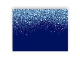 Painel de Festa Horizontal 1,55 X 1,20 - Efeito Glitter Azul 02