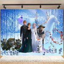 Painel de festa infantil decorativo da Frozen Painel de festa infantil decorativo da Frozen