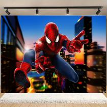 Painel de festa infantil decorativo do homem aranha