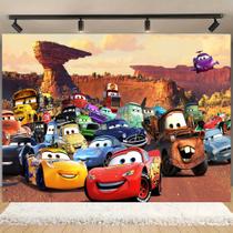 Painel de festa infantil decorativo Mcqueen Painel de festa infantil decorativo Mcqueen