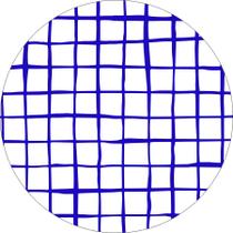 Painel De Festa Redondo 1,50x1,50 - Estampa Grid Quadriculado Azul 035 Painel De Festa Redondo 1,50x1,50 - Estampa Grid Quadriculado Azul 035