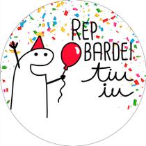 Painel De Festa Redondo 1,50x1,50 - Flork Rep Bardei Tiu iuu 002 Painel De Festa Redondo 1,50x1,50 - Flork Rep Bardei Tiu iuu 002