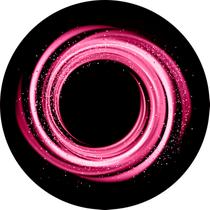Painel De Festa Redondo 1,50x1,50 - Preto Efeito Glitter Rosa 147 Painel De Festa Redondo 1,50x1,50 - Preto Efeito Glitter Rosa 147