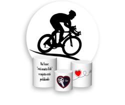 Painel De Festa Redondo 1,50x1,50 + Trio De Capas Cilindro - Ciclismo Bicicleta Silhueta 004