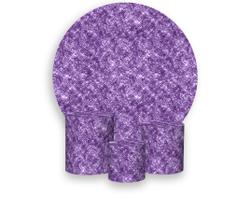 Painel De Festa Redondo 1,50x1,50 + Trio De Capas Cilindro - Efeito Lantejoulas Disco Mirror Roxo Escuro 064 Painel De Festa Redondo 1,50x1,50 + Trio De Capas Cilindro - Efeito Lantejoulas Disco Mirror Roxo Escuro 064