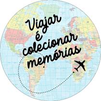 Painel De Festa Redondo 1,50x1,50 - Volta ao Mundo Viajar 010 Painel De Festa Redondo 1,50x1,50 - Volta ao Mundo Viajar 010