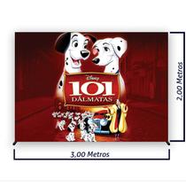 Painel de Festa Retangular 101 Cachorrinhos Diversas Medidas Fera Print Painel de Festa Retangular 101 Cachorrinhos Diversas Medidas Fera Print