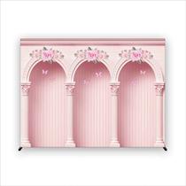 Painel de Festa Retangular Bailarina 4,00x2,80 Metros - Fera Print