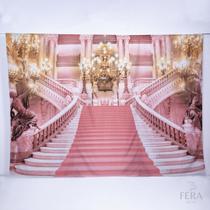 Painel de Festa Retangular Castelo de 4,00x2,80m - Fera Print