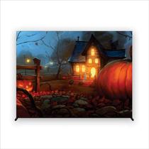 Painel de Festa Retangular Halloween 5,00x2,50 Metros - Fera Print