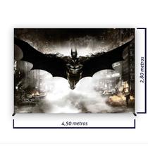 Painel de Festa Retangular Homem Morcego Várias Medidas Fera Print