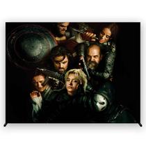 Painel de Festa Retangular Novos Vingadores 6,00x3,00 Metros - Fera Print Painel de Festa Retangular Novos Vingadores 6,00x3,00 Metros - Fera Print