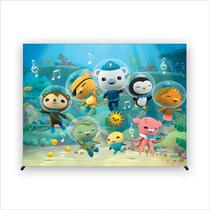 Painel de Festa Retangular Ocotonautas 6,00x3,00 metros - Fera Print