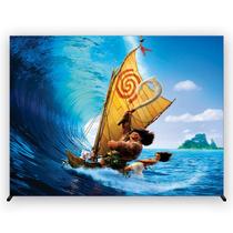 Painel de Festa Retangular Princesa Havaiana 4,50x3,00 Metros Fera Print