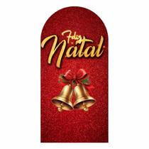 Painel De Festa Romano Natal 3D Decorativo Tecido 200X100Cm - Prime Decor Festas