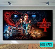 Painel de festa Stranger Things