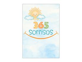 Painel De Festa Vertical 1,50 x 2,20 - 365 Sorrisos Aquarela 060