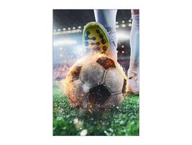 Painel De Festa Vertical 1,50 x 2,20 - Bola de Futebol Jogador 002 Painel De Festa Vertical 1,50 x 2,20 - Bola de Futebol Jogador 002