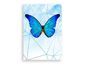 Painel De Festa Vertical 1,50 x 2,20 - Borboleta Azul Céu Aquarela 006 Painel De Festa Vertical 1,50 x 2,20 - Borboleta Azul Céu Aquarela 006