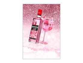 Painel De Festa Vertical 1,50 x 2,20 - Boteco Gin Pink 004 Painel De Festa Vertical 1,50 x 2,20 - Boteco Gin Pink 004