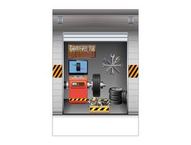 Painel De Festa Vertical 1,50 x 2,20 - Carro Oficina Mecanica 019 Painel De Festa Vertical 1,50 x 2,20 - Carro Oficina Mecanica 019