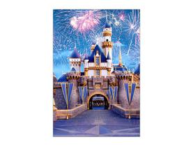 Painel De Festa Vertical 1,50 x 2,20 - Castelo Noite Encantada 007