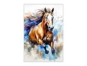 Painel De Festa Vertical 1,50 x 2,20 - Country Cavalo Azul 028 Painel De Festa Vertical 1,50 x 2,20 - Country Cavalo Azul 028