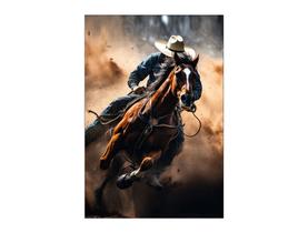 Painel De Festa Vertical 1,50 x 2,20 - Cowboy Realista Efeito 3D 016 Painel De Festa Vertical 1,50 x 2,20 - Cowboy Realista Efeito 3D 016