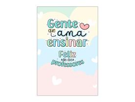 Painel De Festa Vertical 1,50 x 2,20 - Dia dos Professores Tons Claros 025