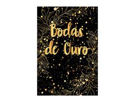 Painel De Festa Vertical 1,50 x 2,20 - Efeito Brilhos Bodas de Ouro 011 Painel De Festa Vertical 1,50 x 2,20 - Efeito Brilhos Bodas de Ouro 011