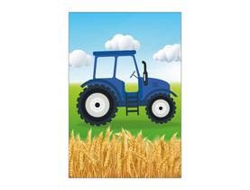 Painel De Festa Vertical 1,50 x 2,20 - Fazenda Trator no Campo 010 Painel De Festa Vertical 1,50 x 2,20 - Fazenda Trator no Campo 010