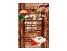 Painel De Festa Vertical 1,50 x 2,20 - Feijoada Brasileira 001 Painel De Festa Vertical 1,50 x 2,20 - Feijoada Brasileira 001