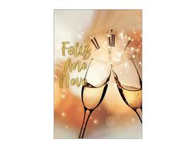 Painel De Festa Vertical 1,50 x 2,20 - Feliz Ano Novo Dourado Fogos 004 Painel De Festa Vertical 1,50 x 2,20 - Feliz Ano Novo Dourado Fogos 004