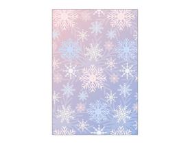 Painel De Festa Vertical 1,50 x 2,20, Flocos de Neve 080