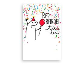 Painel De Festa Vertical 1,50 x 2,20 - Flork Rep Bardei Tiu iuu 007
