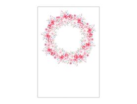 Painel De Festa Vertical 1,50 x 2,20 Frame Floral Rosa 152 Painel De Festa Vertical 1,50 x 2,20 Frame Floral Rosa 152