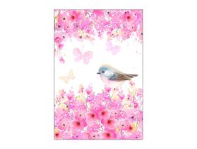 Painel De Festa Vertical 1,50 x 2,20 - Jardim Floral Rosa 032 Painel De Festa Vertical 1,50 x 2,20 - Jardim Floral Rosa 032