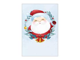 Painel De Festa Vertical 1,50 x 2,20 - Natal Papai Noel Cute 037 Painel De Festa Vertical 1,50 x 2,20 - Natal Papai Noel Cute 037