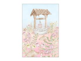 Painel De Festa Vertical 1,50 x 2,20 - Poço Aquarela 021 Painel De Festa Vertical 1,50 x 2,20 - Poço Aquarela 021