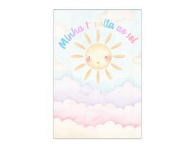 Painel De Festa Vertical 1,50 x 2,20 - Primeira Volta Ao Sol Colorido 041 Painel De Festa Vertical 1,50 x 2,20 - Primeira Volta Ao Sol Colorido 041