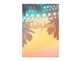 Painel De Festa Vertical 1,50 x 2,20 - Tardezinha Cores Pasteis 005
