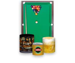 Painel De Festa Vertical 1,50 x 2,20 + Trio De Capas Cilindro - Boteco Mesa de Sinuca 006 Painel De Festa Vertical 1,50 x 2,20 + Trio De Capas Cilindro - Boteco Mesa de Sinuca 006