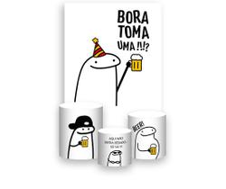 Painel De Festa Vertical 1,50 x 2,20 + Trio De Capas Cilindro - Flork Cerveja Beer 015 Painel De Festa Vertical 1,50 x 2,20 + Trio De Capas Cilindro - Flork Cerveja Beer 015