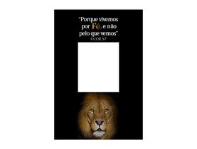 Painel De Festa Vertical Interativo 1,50 x 2,20 - Religioso Leão Fé 042 Painel De Festa Vertical Interativo 1,50 x 2,20 - Religioso Leão Fé 042