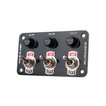 Painel De Funções Interruptor 3 Funções Fusíveis 10A 12-24v