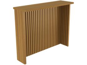 Painel de Ilha Ripado 120 cm 100 MDF Cozinha Modulada Nesher