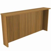 Painel de Ilha Ripado 200 cm em MDF Cozinha Modular Nesher