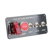 Painel De Interruptor De Ignição LED Para Carro De Corrida, Caminhão E Barco 12V Com Botões De Painel De Interruptor De Ignição LED Para Carro De Corrida, Caminhão E Barco 12V Com Botões De